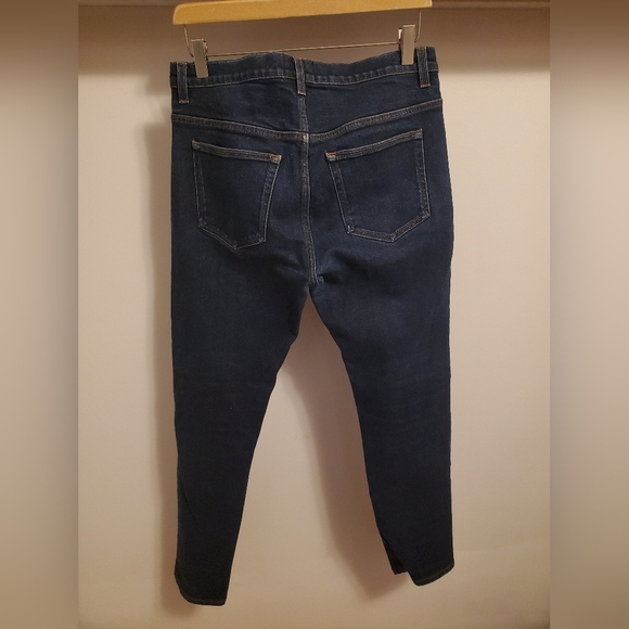 Acne Studios Denim Town STR RW. Dark blue. Faded. Men 32, inseam 26". - Picture 2 of 11